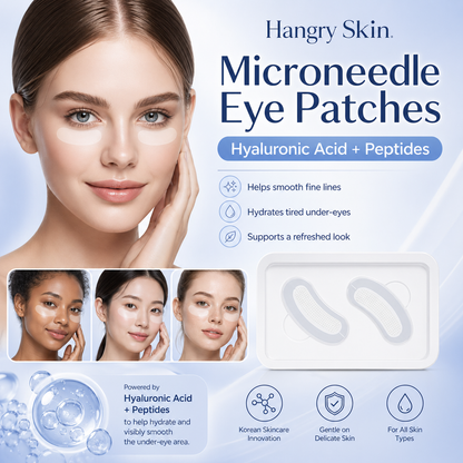 HANGRY SKIN™ MICRONEEDLE EYE PATCHES