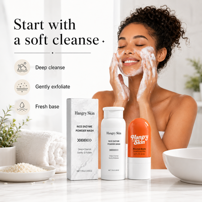 HANGRY SKIN™ RICE CLEANSE & HYDRATE DUO
