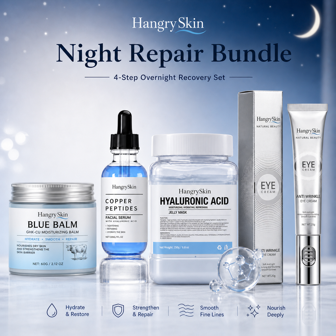 HANGRY SKIN™ NIGHT REPAIR BUNDLE