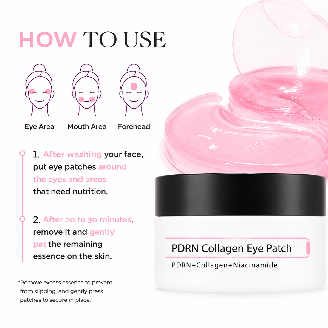 PDRN Collegen Eye Patches
