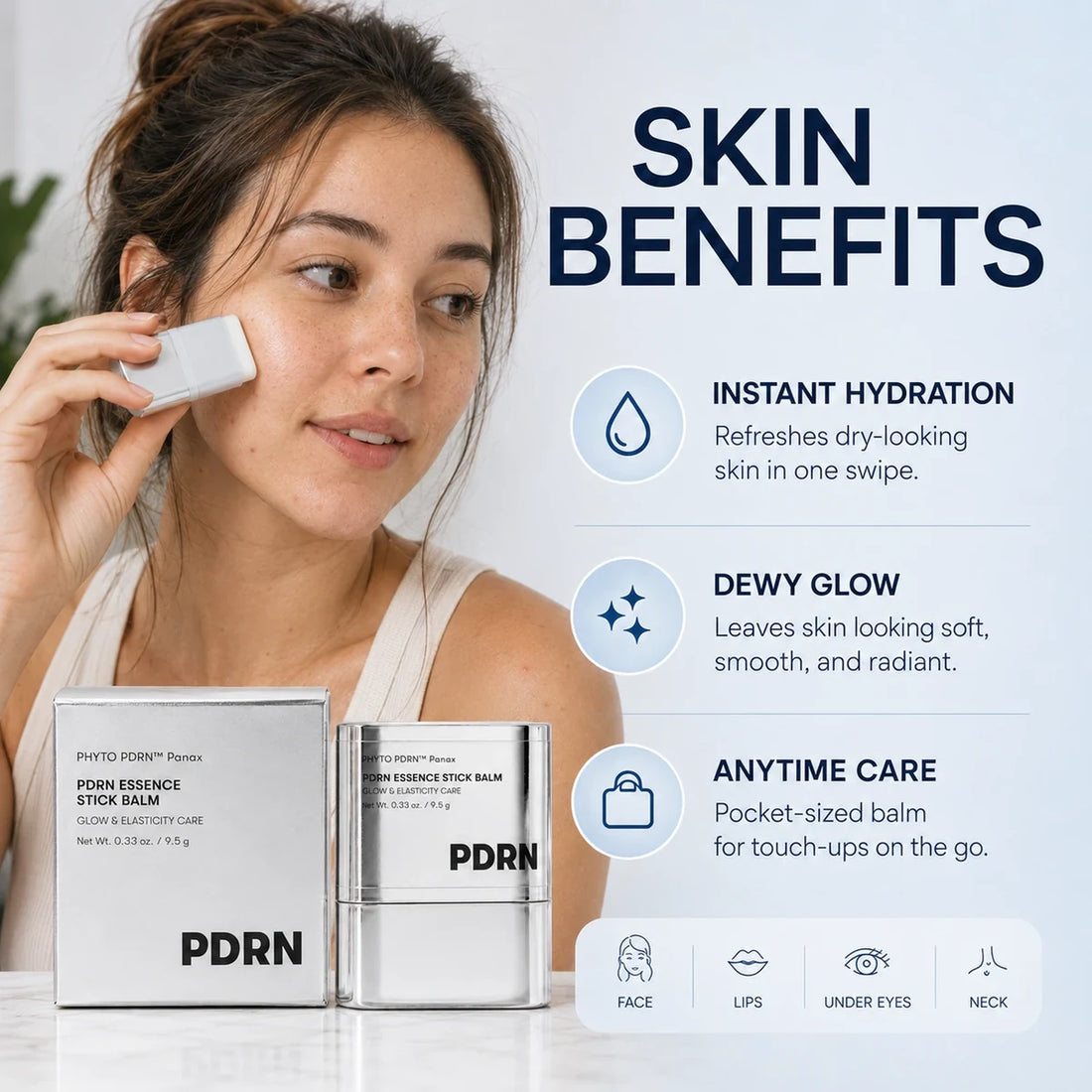 PDRN Glow Stick Balm™ — Instant Dewy Skin Anywhere